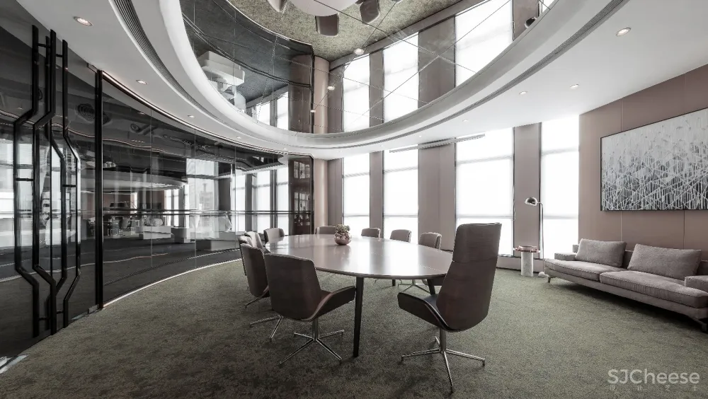 中粮天悦壹号办公展示空间 • 流动的圣节