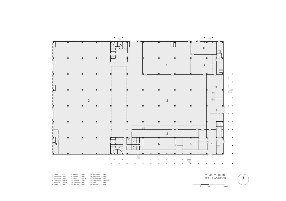AZL Architects | 兼具运动时尚与艺术画廊智能工厂