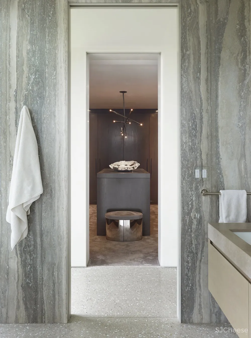 Jamie Bush | Beverly Hills Estate , 开放通风的现代住宅