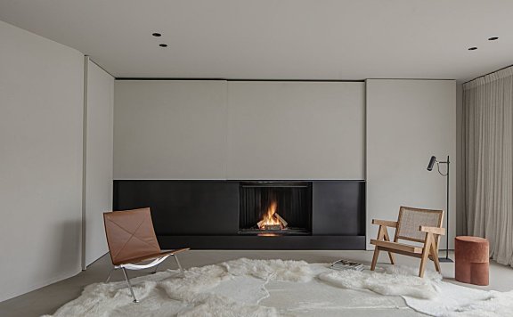 Pieter Vanrenterghem | Residence DD , 中性色调的天然材料