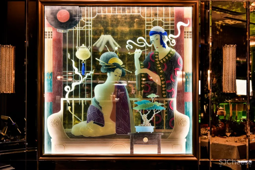 Adam Ellis Studio | The Ivy Asia , 伦敦现代艺术餐厅