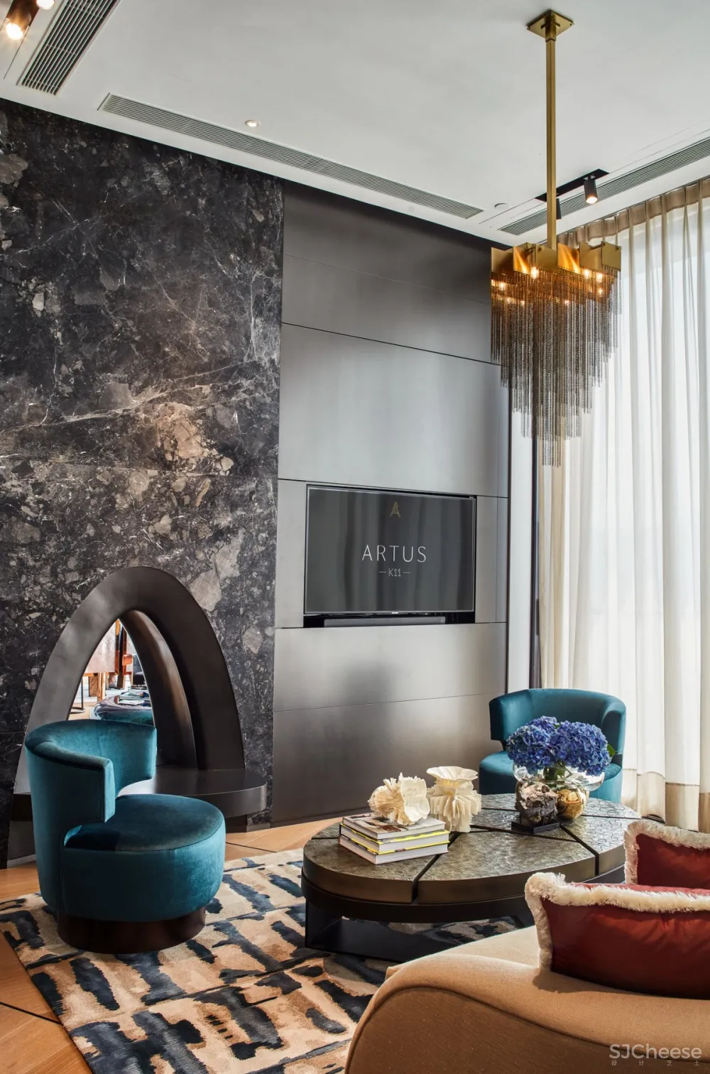 Fiona Barratt | K11 Artus顶层公寓 , 对细节深刻的理解