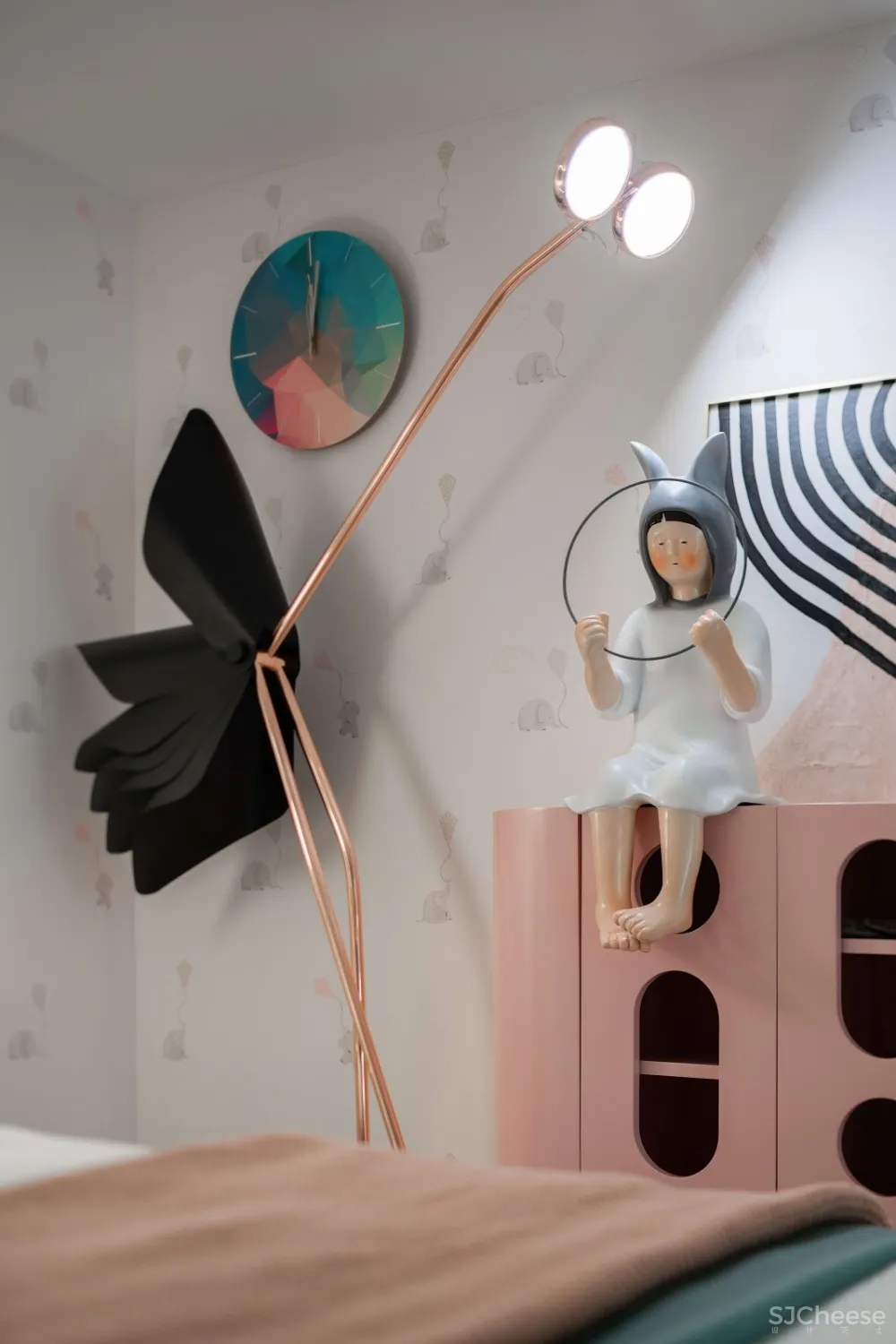 72㎡演绎唯美loft样板房丨殊众设计