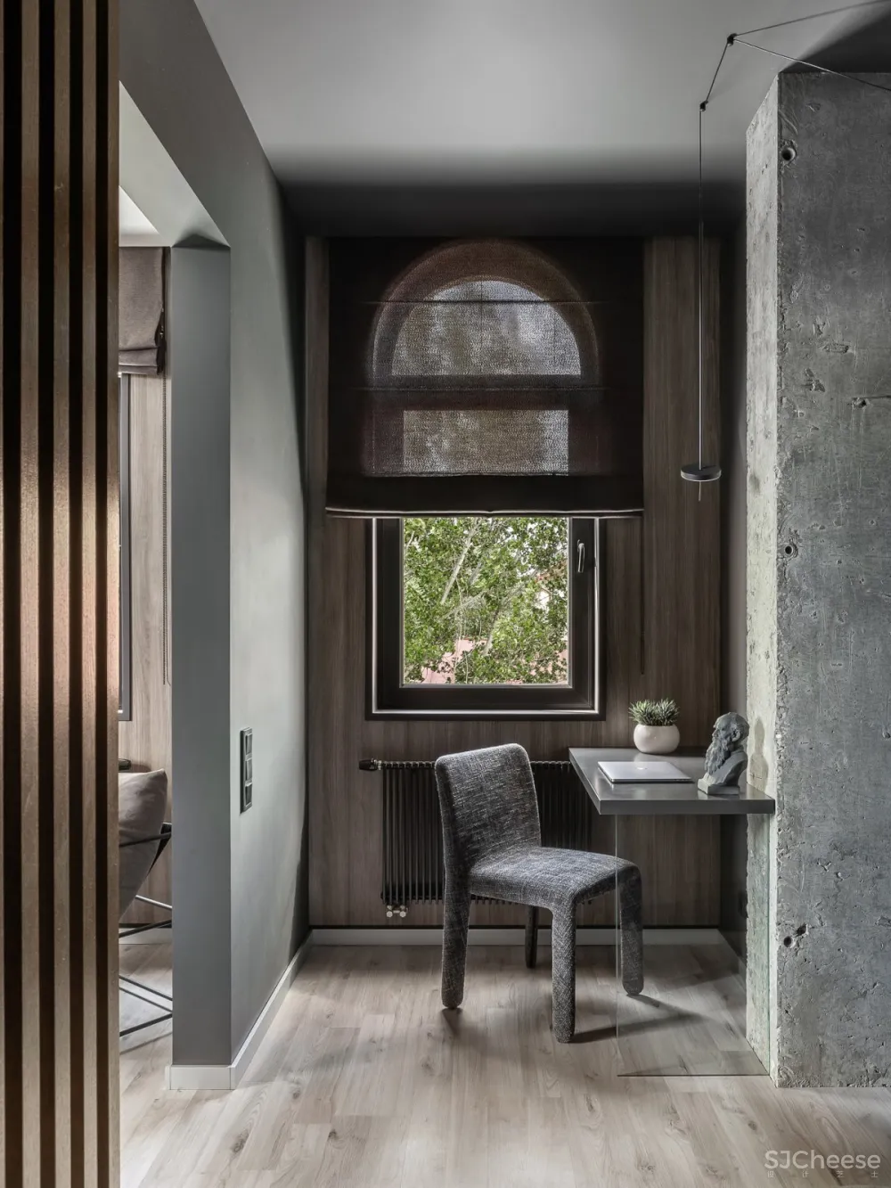 Quadrum Studio | DK CH Flat , 现代混泥土的功能住宅