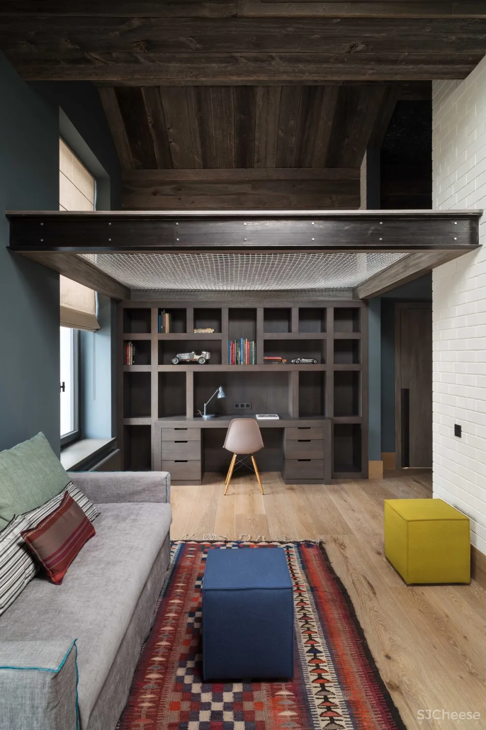 Krauze Architects | Chalet Residence , 工业美学和木屋元素