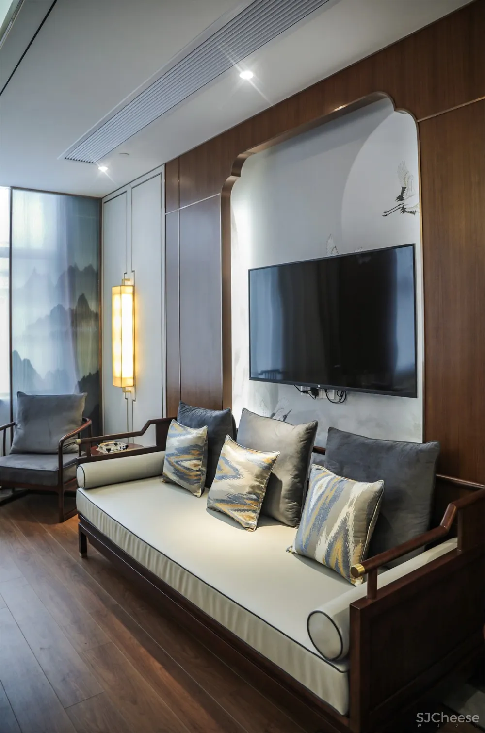 B J D ▏新作 ▏会龙湖农庄大酒店-交替变换的现代中式与古朴中式意境空间