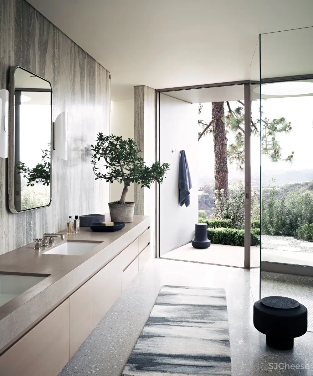 Jamie Bush | Beverly Hills Estate , 开放通风的现代住宅