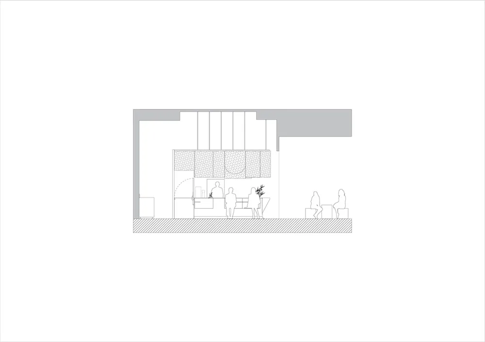 Studio SKLIM l 新加坡Voids小型咖啡馆