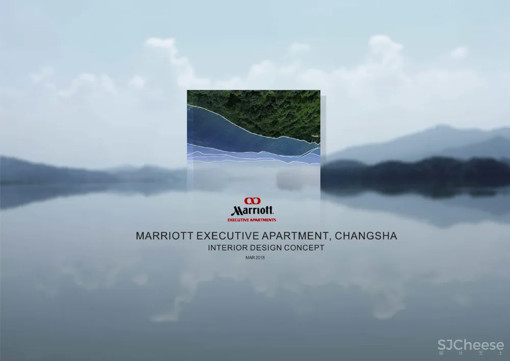 长沙卓越浅水湾万豪行政公寓样板房丨效果图+设计方案丨PDF+JPG丨181M