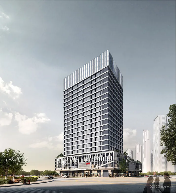 长沙卓越浅水湾万豪行政公寓样板房丨效果图+设计方案丨PDF+JPG丨181M