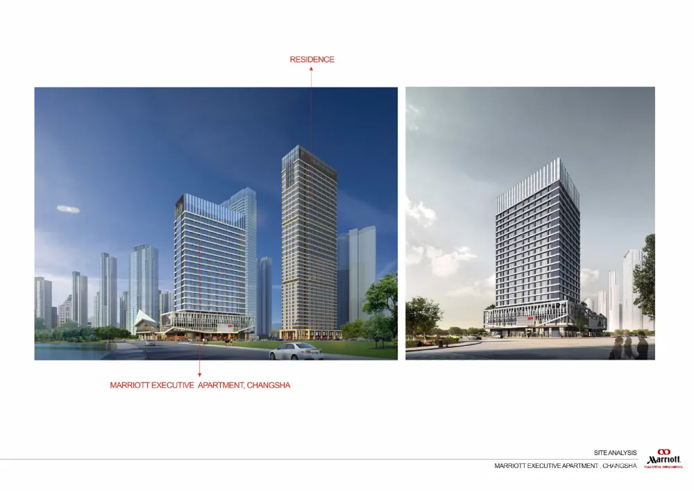 长沙卓越浅水湾万豪行政公寓样板房丨效果图+设计方案丨PDF+JPG丨181M