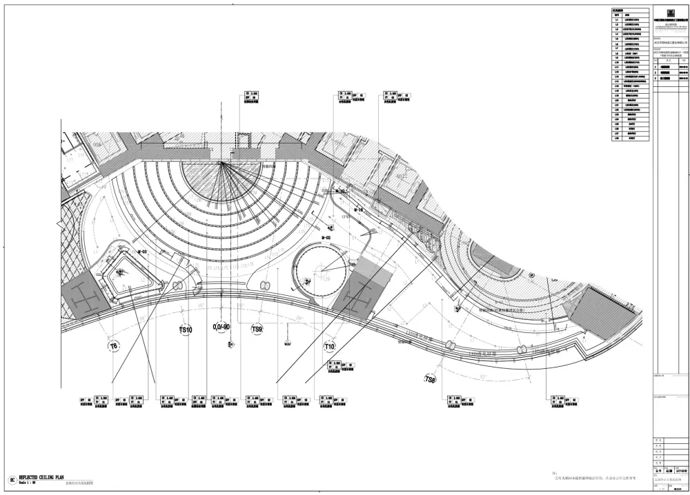 中建三局-武汉中心T1#10F样板层及T3办公楼丨施工图(无效果图)丨CAD+PDF丨390M