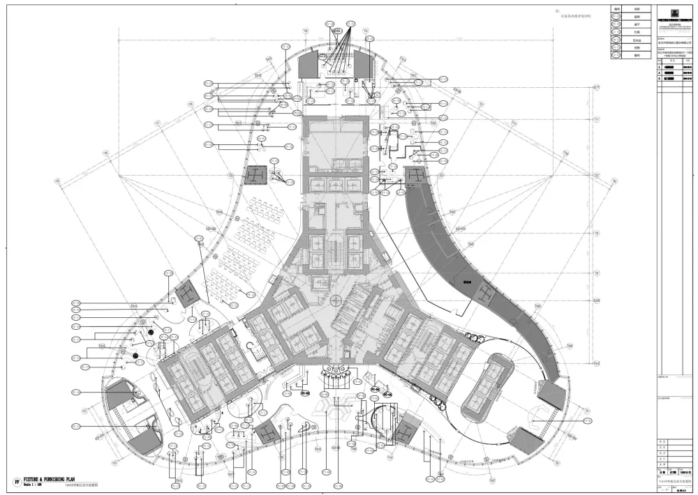 中建三局-武汉中心T1#10F样板层及T3办公楼丨施工图(无效果图)丨CAD+PDF丨390M