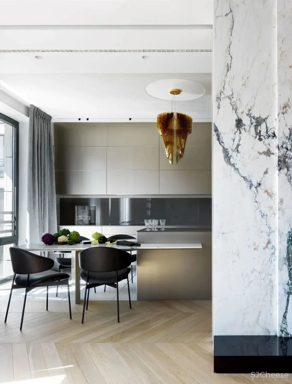 220㎡新古典空间,三代人的舒适精选家!