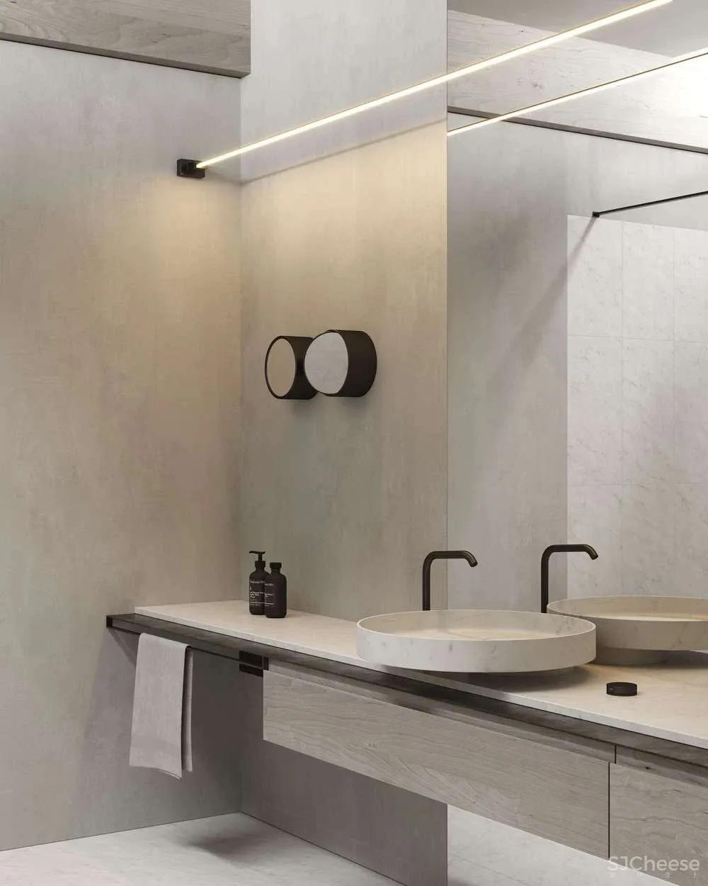 超大尺度,上演原生态极简空间