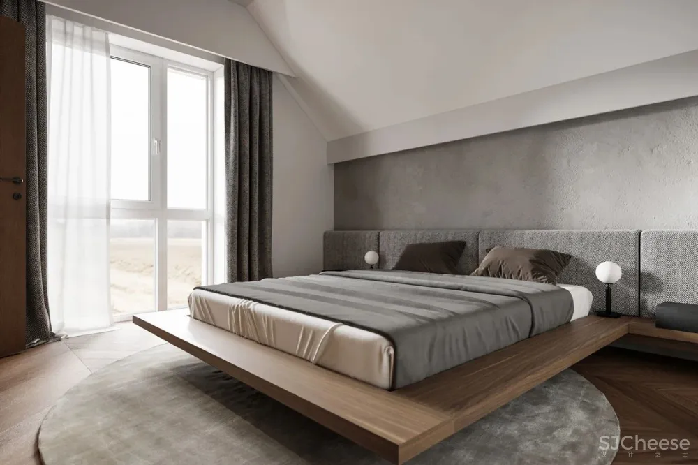 110㎡ 原木风复式, 灯光这样设计更有质感!