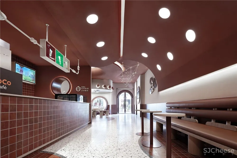 你怎么看奶茶品牌CoCo这家走向“宇宙”的店?