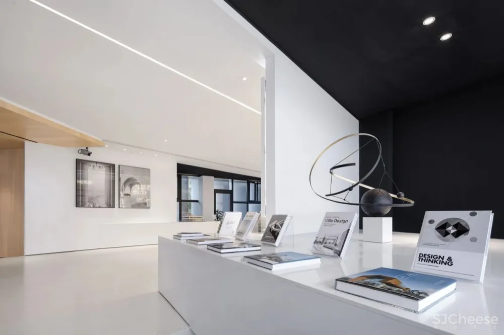 千舍设计·新作 空间的美学与诗意 — 未来城售楼处