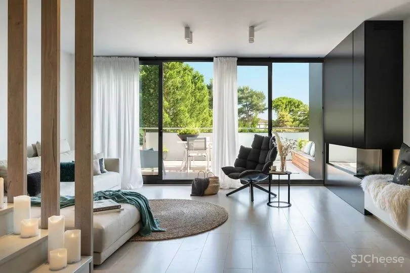 极致白与原木诠释的极简主义 Susanna Cots新作