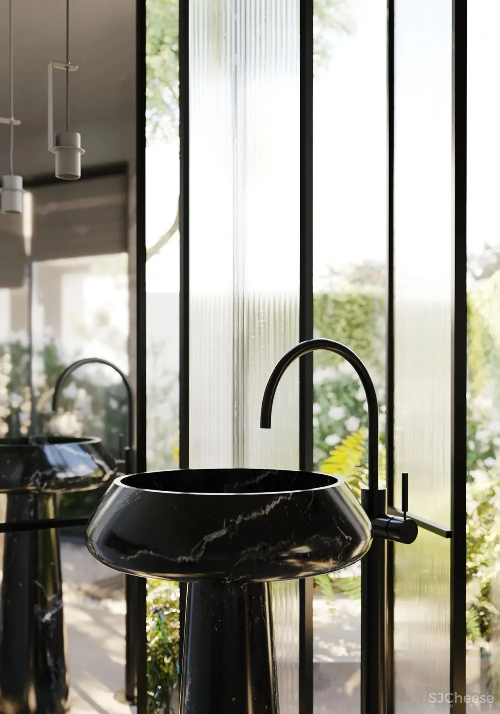 一个私宅,两个花园:一个赏景,一个娱乐