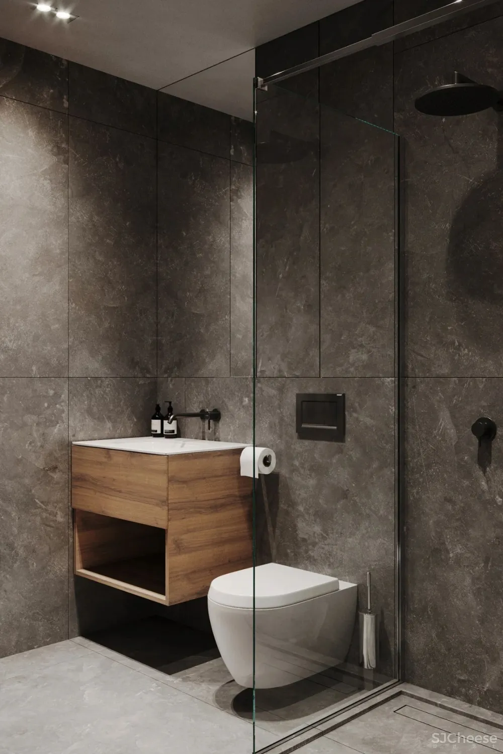 Besense新作 73m²小户型,喜欢那一抹淡淡的绿