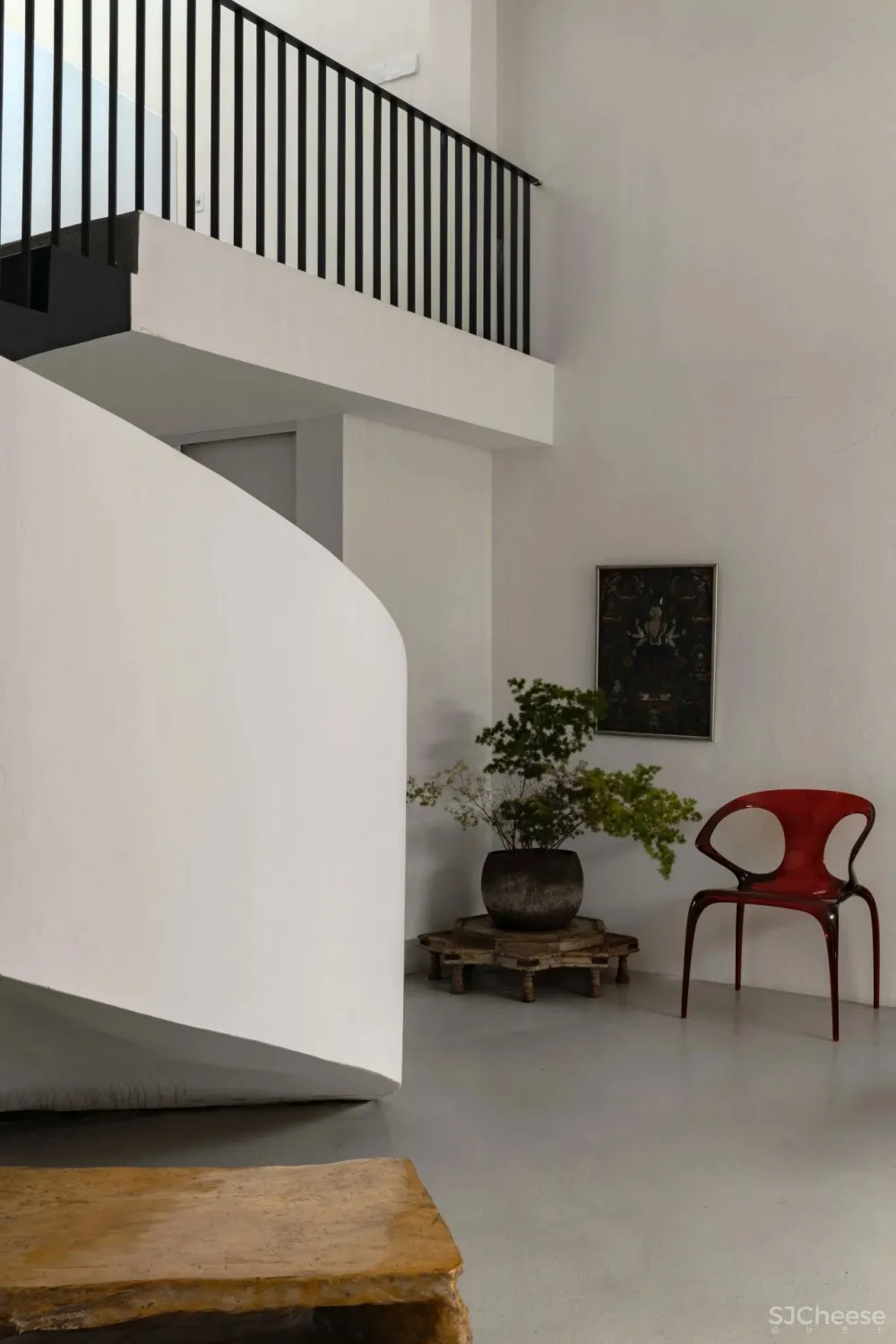 500㎡极简风别墅,返璞归真的侘寂美学!