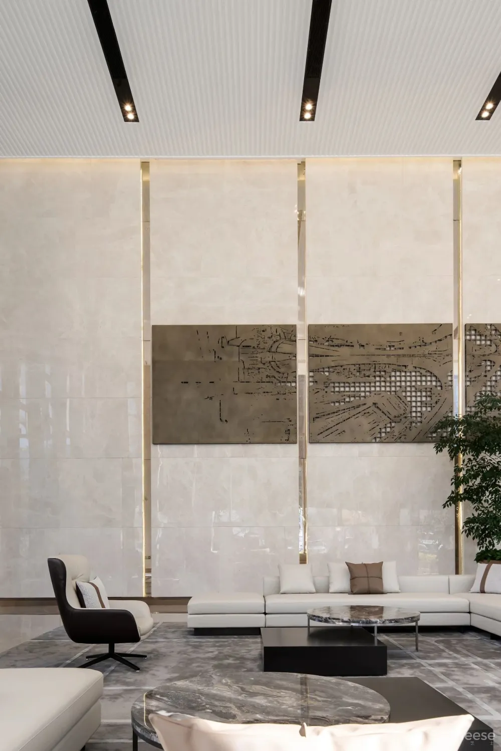 以简驭繁,线形空间里的“光”之美学!