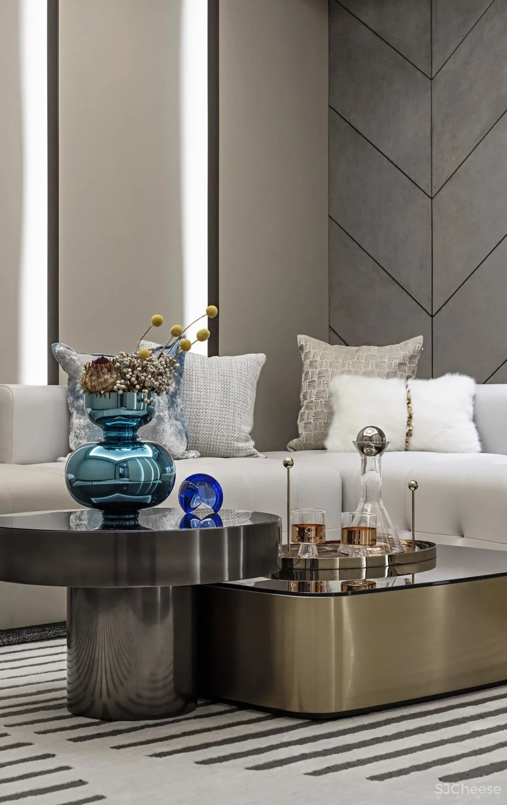 DAS大森设计:110㎡-265㎡现代简约,高级感是“装”出来的