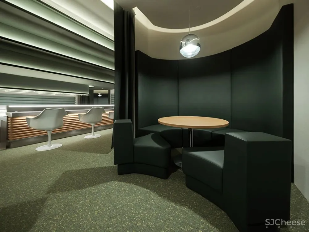 万社设计 上海 ATLATL 餐厅,未来主义空间设计实验