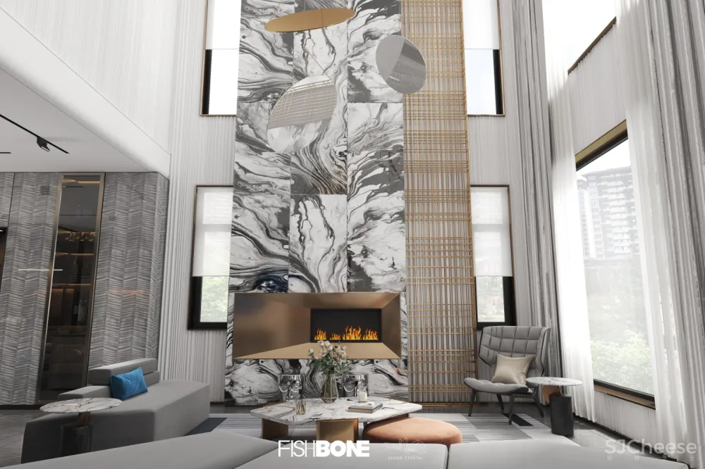 昆明鱼骨设计事务所——碧桂园D府