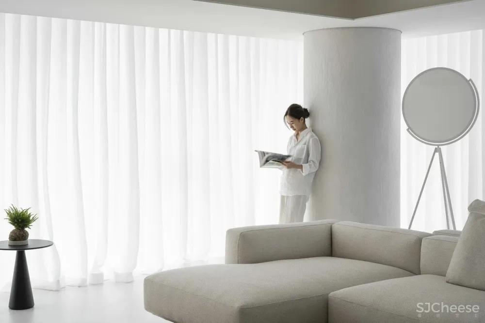 240㎡光影住宅，简净舒服 玮奕国际设计