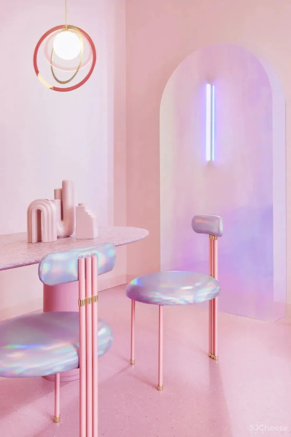 梦幻粉空间,满满的少女心 Patricia Bustos