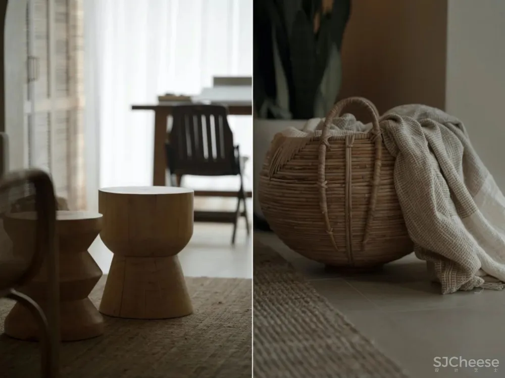 奶茶味儿的88㎡日系侘寂风,谁看谁心动