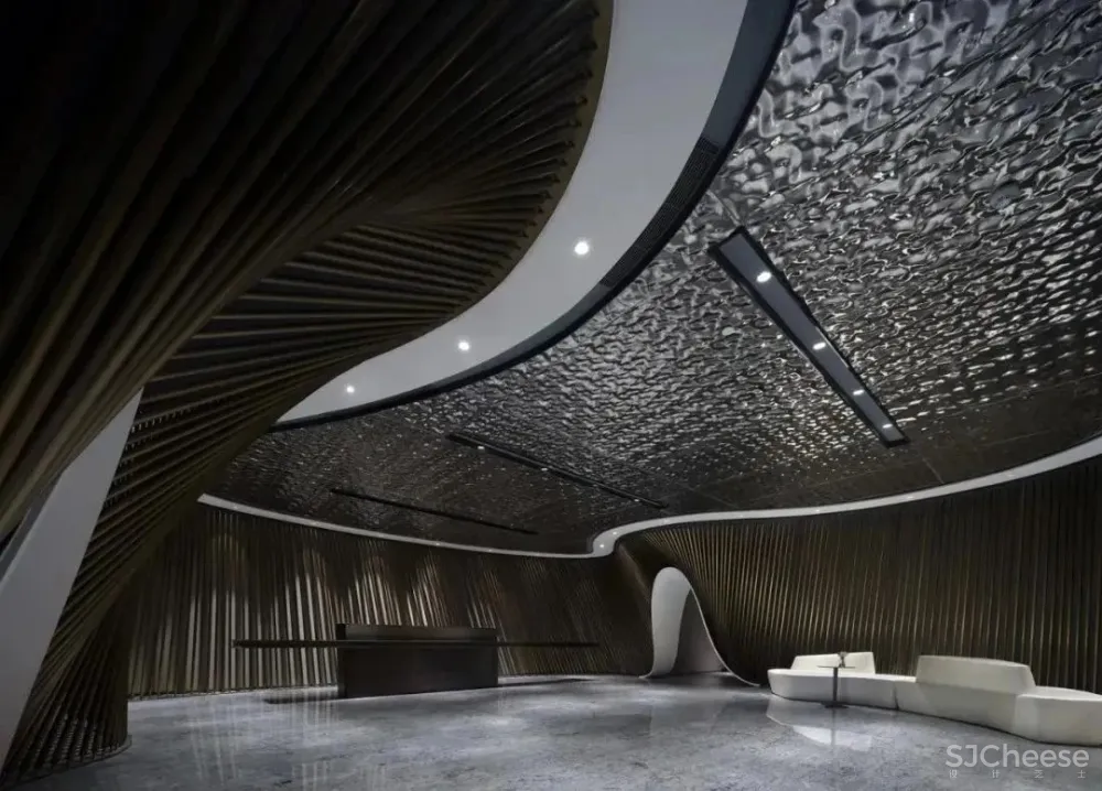 以线性美学,重塑魔都顶级智慧办公空间 集艾设计