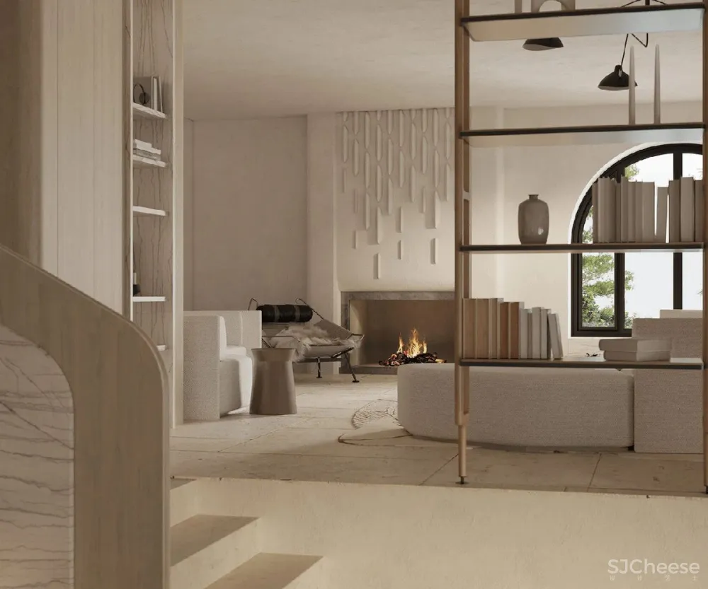 Large And Elegant Rustic Living Spaces