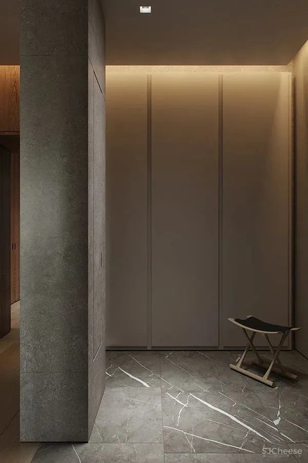 124㎡极简高级灰,格调十足!