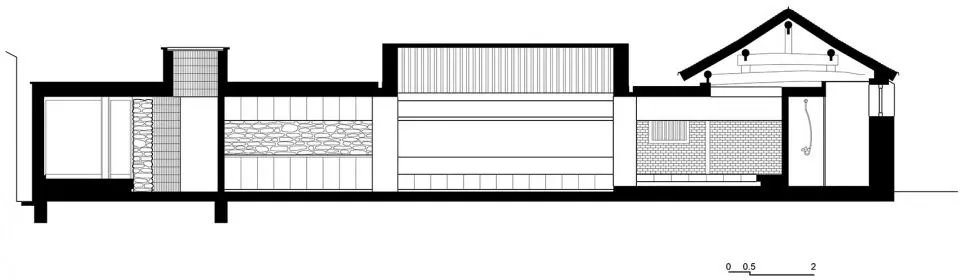 北京这栋沉静百年的老宅没有爆改,却把过道运用得淋漓尽致!