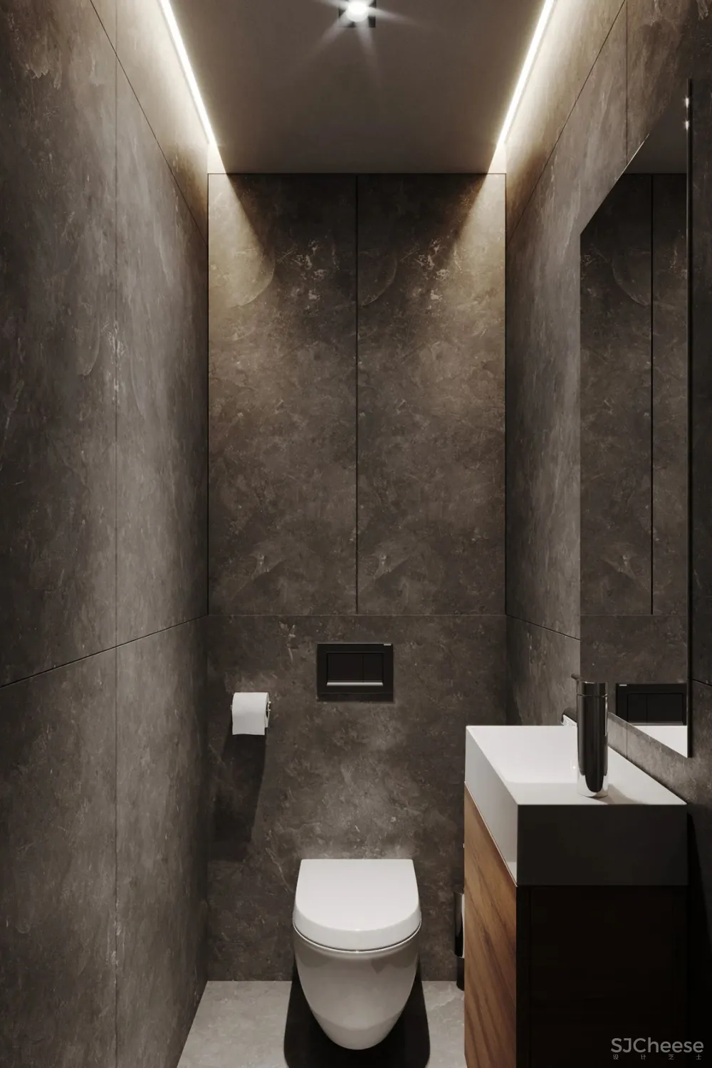 Besense新作 73m²小户型,喜欢那一抹淡淡的绿