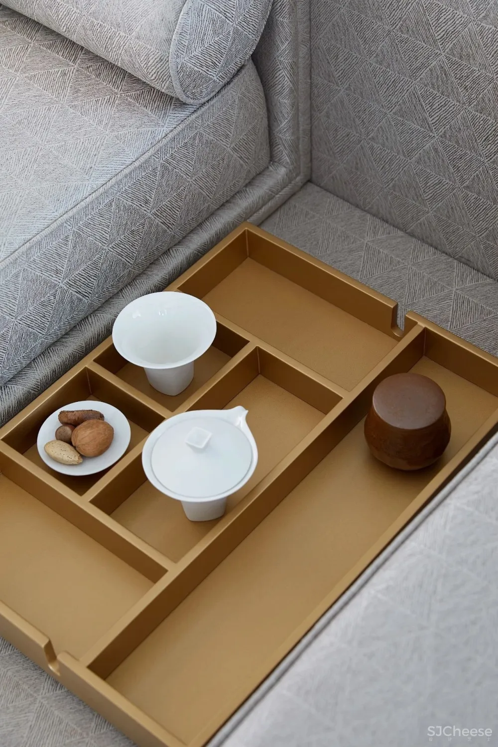 236㎡儒雅复式样板间,褪去形式后的本真,直达心门的素雅风