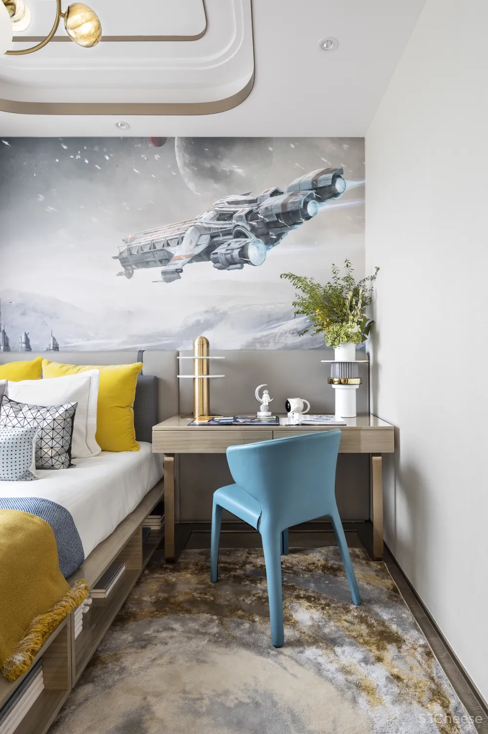 260㎡轻奢艺术大宅，优雅精致的新贵气质！【柯翊设计】