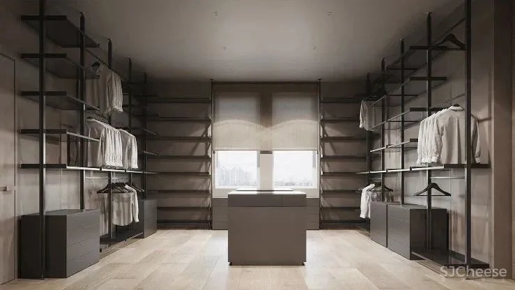 简约原木风住宅,用布艺、石材搭配出高级感!