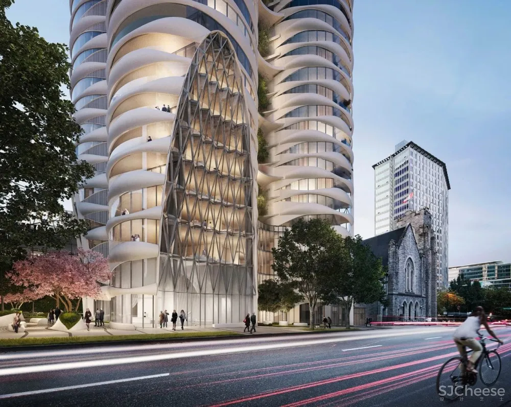 温哥华这个户型怪异的豪华公寓，示范了住宅楼也能成为地标