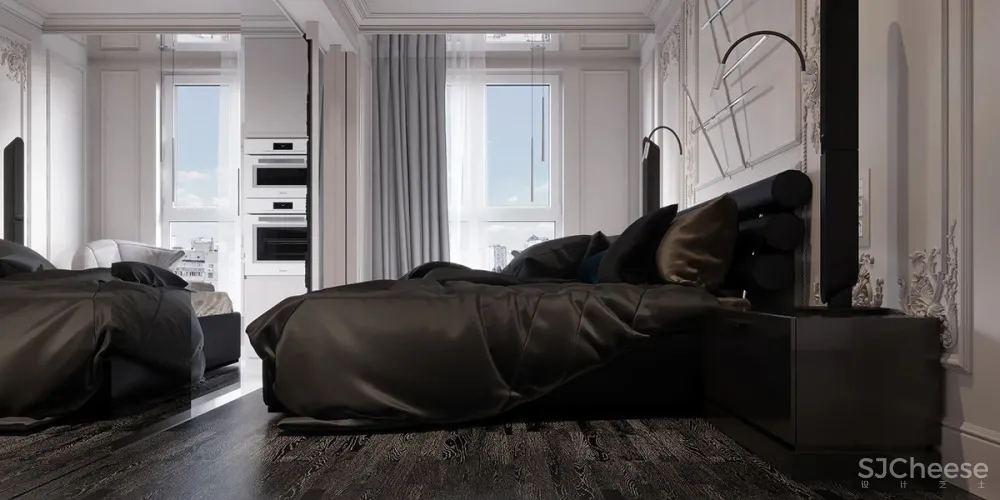 45㎡小宅,时尚经典!