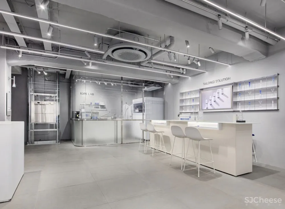 顶级化妆品牌艾诺碧(IOPE),IOPE LAB 旗舰店设计