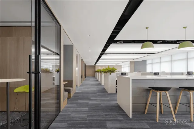 YuQiang - Partners 新作 3600㎡综合性商业地产办公室