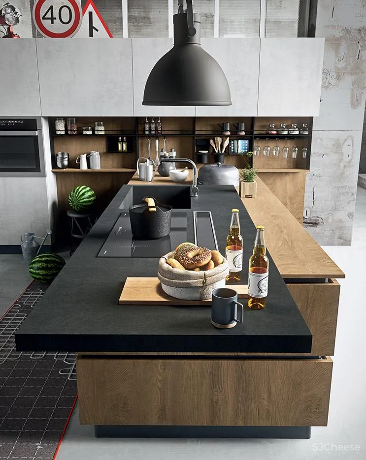 工业风厨房，让你不羁放纵爱烹饪