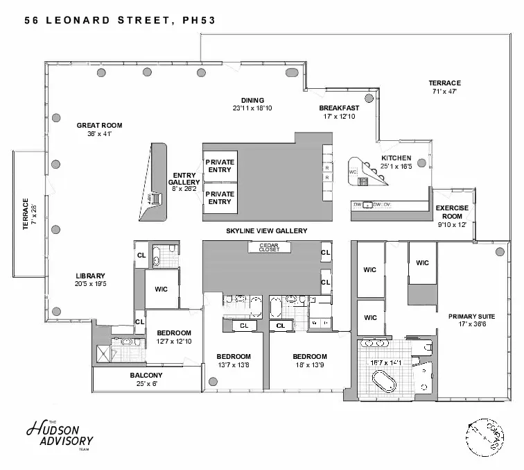 毛坯感的顶层公寓，一个月租金68万，三种软装陈设，哪种更高级？