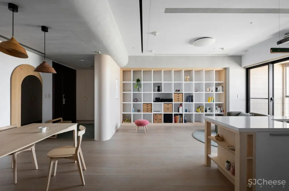 要照顾孩子还要做家务,必须要这样的开放式空间!