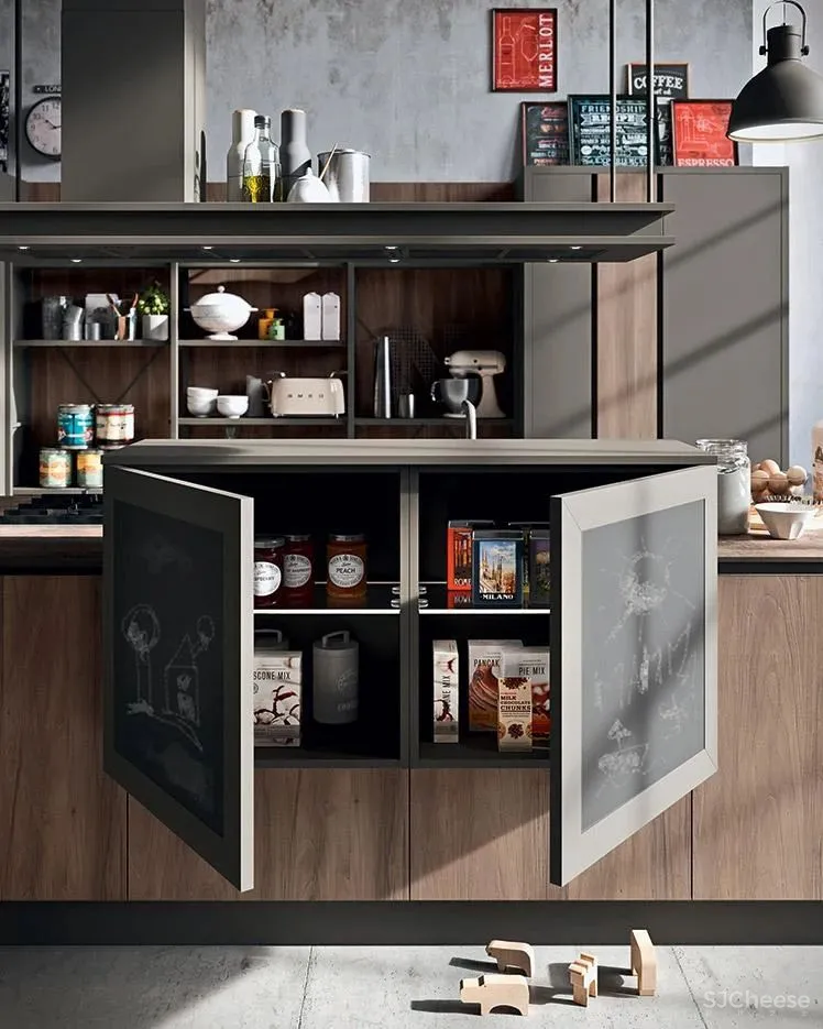 工业风厨房，让你不羁放纵爱烹饪