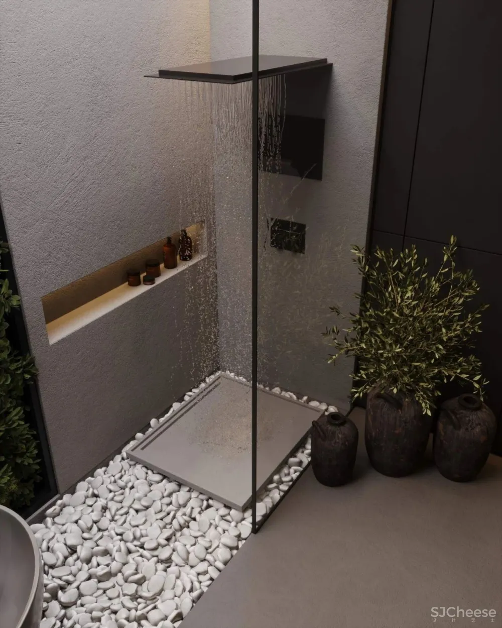 黑色别墅,迷人的高级气质!